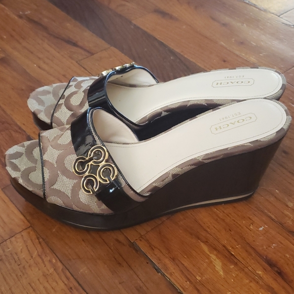 Coach wedges - Picture 2 of 4
